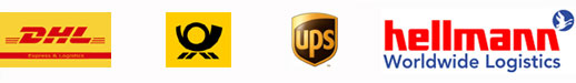 Versand DHL Post UPS Hellmann